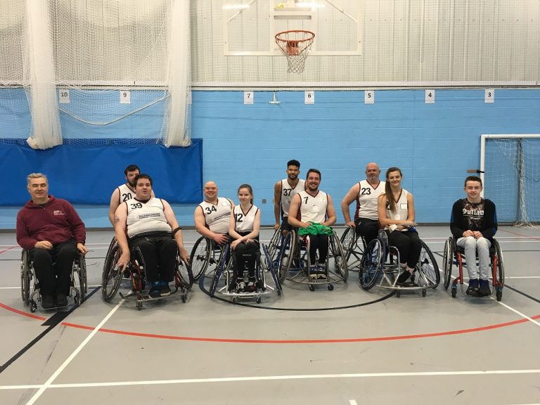 Hampshire Harriers 1 v Aces 1 - Aces Wheelchair Basketball Club